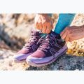 Damen Barfußschuhe Xero Shoes Scrambler Trail Low WP Plum perfect/sage purple 15