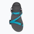 Damen Barfußsandalen Xero Shoes Z-Trail EV Seeblau / Asphalt 5