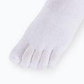 Vibram Fivefingers Athletic No-Show Socken 2 Paar schwarz und weiß S15N12PS 3