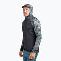 Herren Dakine Hd Snug Fit Rashguard Schwimmen Shirt Hoodie schwarz/grau DKA363M0004 3