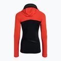 Dakine Frauen schwimmen Shirt Hd Snug Fit Rashguard Hoodie schwarz und rot DKA333W0002 6