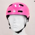 Fahrradhelm für Kinder POC POCito Crane MIPS fluorescent pink 9