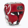 Boxhelm Rival RHG100 Professional Headgear red/silver