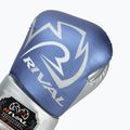 Rival RS100 Professional blau/silberne Boxhandschuhe 5