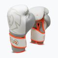 Boxhandschuhe Rival Impulse Sparring Gloves Gants white/orange 3
