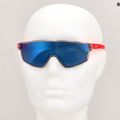 Julbo Fury Mini Spectron 3 glänzend transluzid/transluzid grau/matt fluo orange Kinderfahrradbrille 10