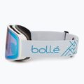 Skibrille Bollé Nevada white metalic blue matte/azure 4