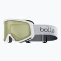 Skibrille Bollé Bedrock white matte/lemon