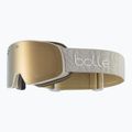 Skibrille Bollé Nevada Small Stockholm Sand Matte/Gold