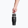 Hydro Flask Wide Flex Travel Thermosflasche 710 ml schwarz 3