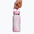 Hydro Flask Wide Flex Straw Cap Jelly 945 ml pink swirl Thermoflasche 3