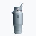 Thermosflasche Hydro Flask Wide Flex Straw Travel 621 ml shale grey