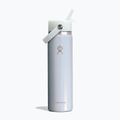 Thermosflasche Hydro Flask Wide Mouth with Flex Straw Cap 710 ml glimmer blue