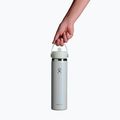 Thermosflasche Hydro Flask Wide Mouth with Flex Straw Cap 710 ml glimmer blue 3