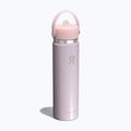 Thermosflasche Hydro Flask Wide Mouth with Flex Straw Cap 710 ml Glimmer Pink 2