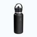 Thermoflasche Hydro Flask Wide Flex Straw 946 ml black 2