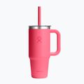 Becher Hydro Flask Travel Tumbler Clear Lid 710 ml popstar pink