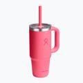 Becher Hydro Flask Travel Tumbler Clear Lid 710 ml popstar pink 2