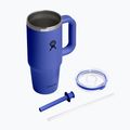 Becher Hydro Flask Travel Tumbler Clear Lid 710 ml capri blue 4