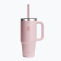 Becher Hydro Flask Travel Tumbler Clear Lid 710 ml trillium