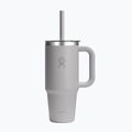 Becher Hydro Flask Travel Tumbler Clear Lid 710 ml birch