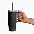 Becher Hydro Flask Travel Tumbler Clear Lid 710 ml black 5