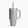 Thermobecher Hydro Flask Travel Tumbler Clear Lid birch