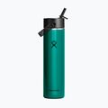 Thermoflasche Hydro Flask Lightweight Wide Flex Straw 710 ml emerald green
