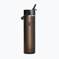 Thermoflasche Hydro Flask Lightweight Wide Flex Straw 710 ml obsidian