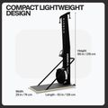 Skilanglauf-Ergometer Centr Perform Series black 6