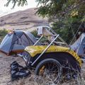 Burley Gepäck Fahrradanhänger Nomad gelb BU-945203 4