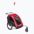 Burley Honey Bee roter zweisitziger Fahrradanhänger BU-949209