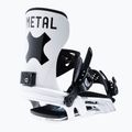 Snowboardbindungen Bent Metal Axtion schwarz-weiß 22BN4-BKWHT 6