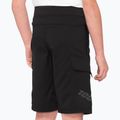 Kinderfahrradshorts 100% Ridecamp Youth schwarz STO-47901-001-22 2