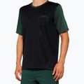 Herren 100% Ridecamp Radtrikot schwarz-grün