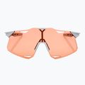 Sonnenbrille 100% Hypercraft matte stone grey/hiper coral 2