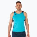 Herren Joma Record II türkis/marinefarbenes Lauftank-Top