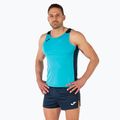 Herren Joma Record II türkis/marinefarbenes Lauftank-Top 5
