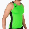 Herren Joma Record II Tank Top fluorgrün/schwarz Laufshirt 4
