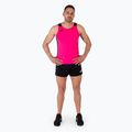 Herren Joma Record II fluor rosa/schwarzes Lauftank-Top 2