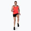 Herren Joma Record II fluor koralle/schwarzes Lauftank-Top 6