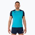 Herren Joma Record II fluor türkis/navy Laufshirt