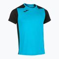 Herren Joma Record II fluor türkis/navy Laufshirt 9