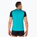 Herren Joma Record II türkis schwarzes Laufshirt 3