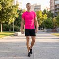 Herren Joma Record II fluor rosa Laufshirt 8