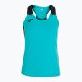 Women's Joma Record II Tank Top türkis/schwarz Laufshirt