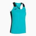 Women's Joma Record II Tank Top türkis/schwarz Laufshirt 3