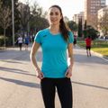 Damen Joma Record II fluor türkis Laufshirt 5