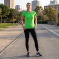 Joma Record II Fluor grünes Laufshirt für Frauen 6