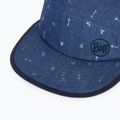 Kinder-Basecap BUFF 5 Panel arrows denim/denim 3